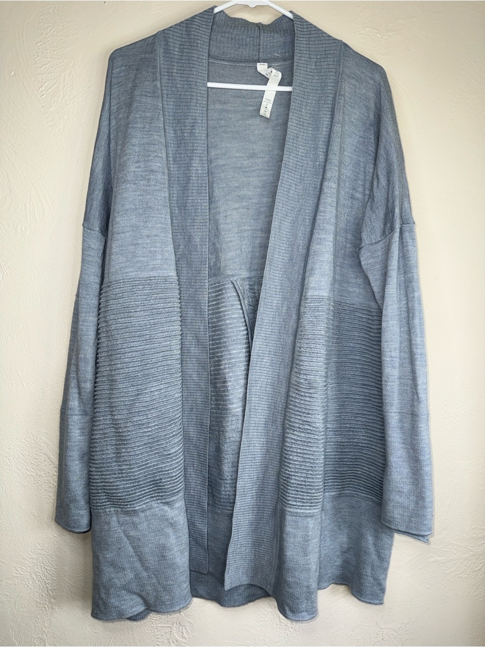 Lululemon Merino Wool Open Front Cardigan Sweater Size 10